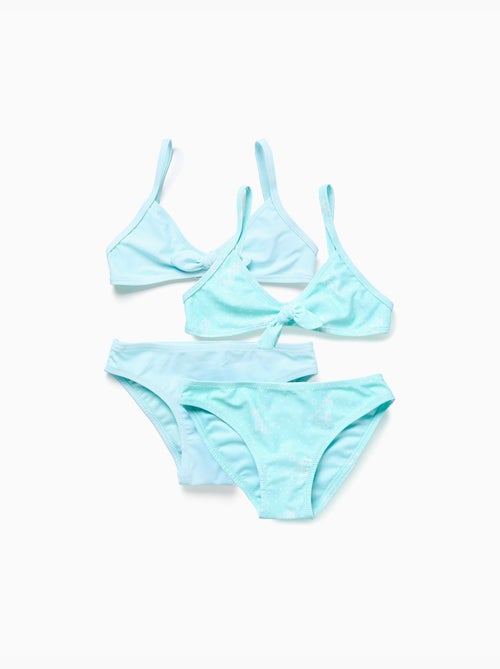 Confezione da 2 bikini con fiocco decorativo - Kiabi