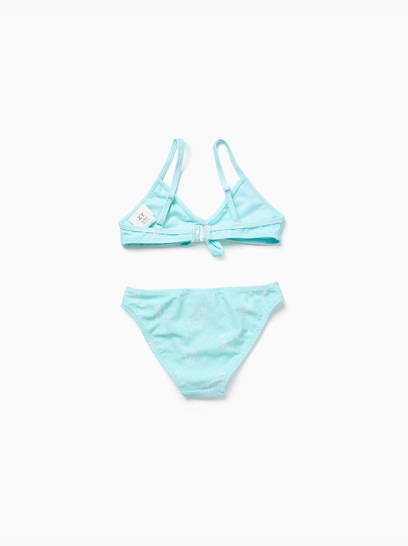 Confezione da 2 bikini con fiocco decorativo Blu chiaro - Kiabi