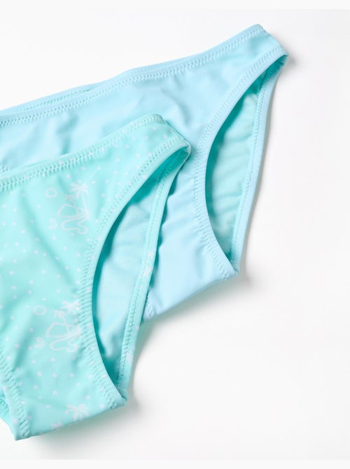 Confezione da 2 bikini con fiocco decorativo - Kiabi