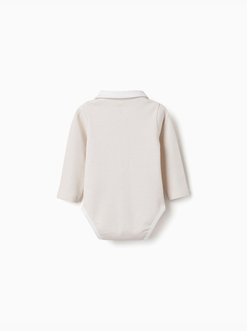 Confezione da 2 body a manica lunga in cotone Bianco - Kiabi