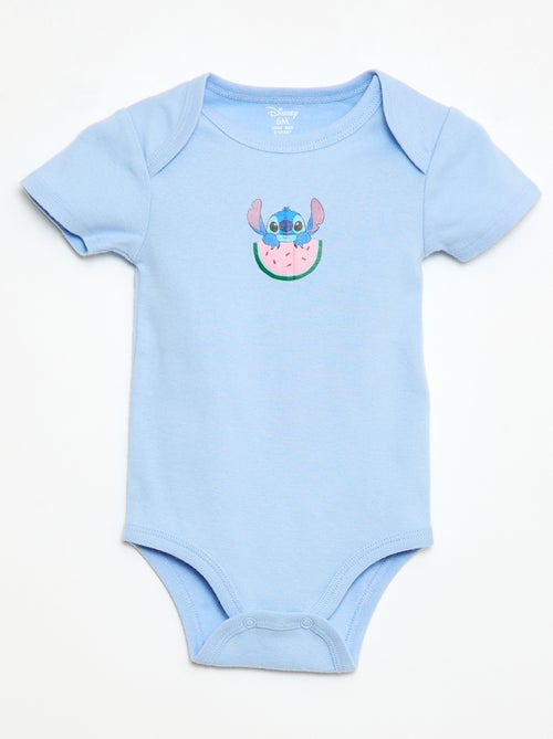 Confezione da 2 body a maniche corte \'Disney\' \'Stitch\' - Kiabi
