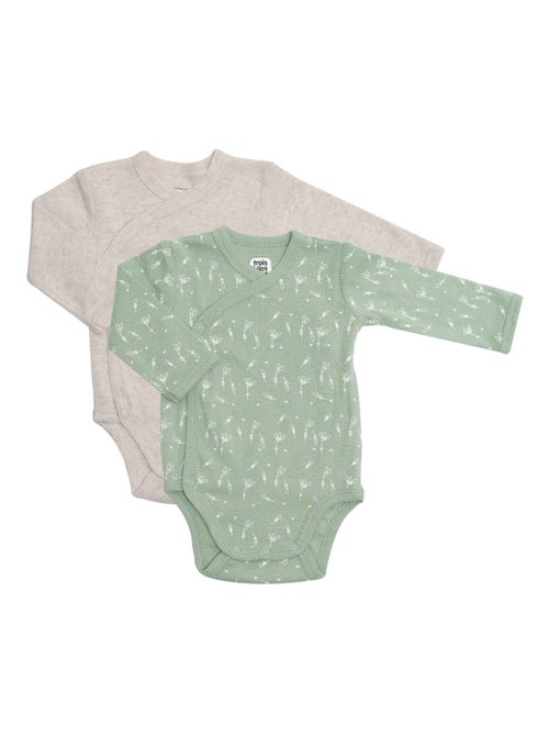 Confezione da 2 body a maniche lunghe - Kiabi