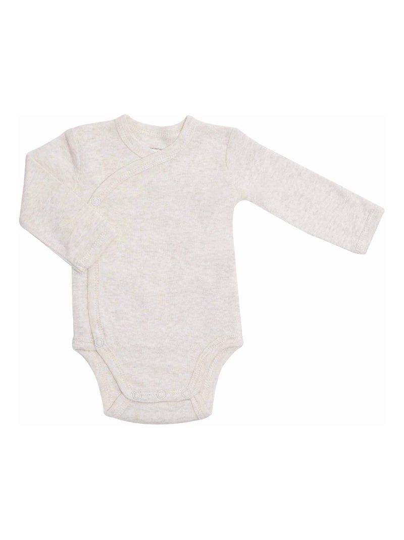 Confezione da 2 body a maniche lunghe Verde - Kiabi