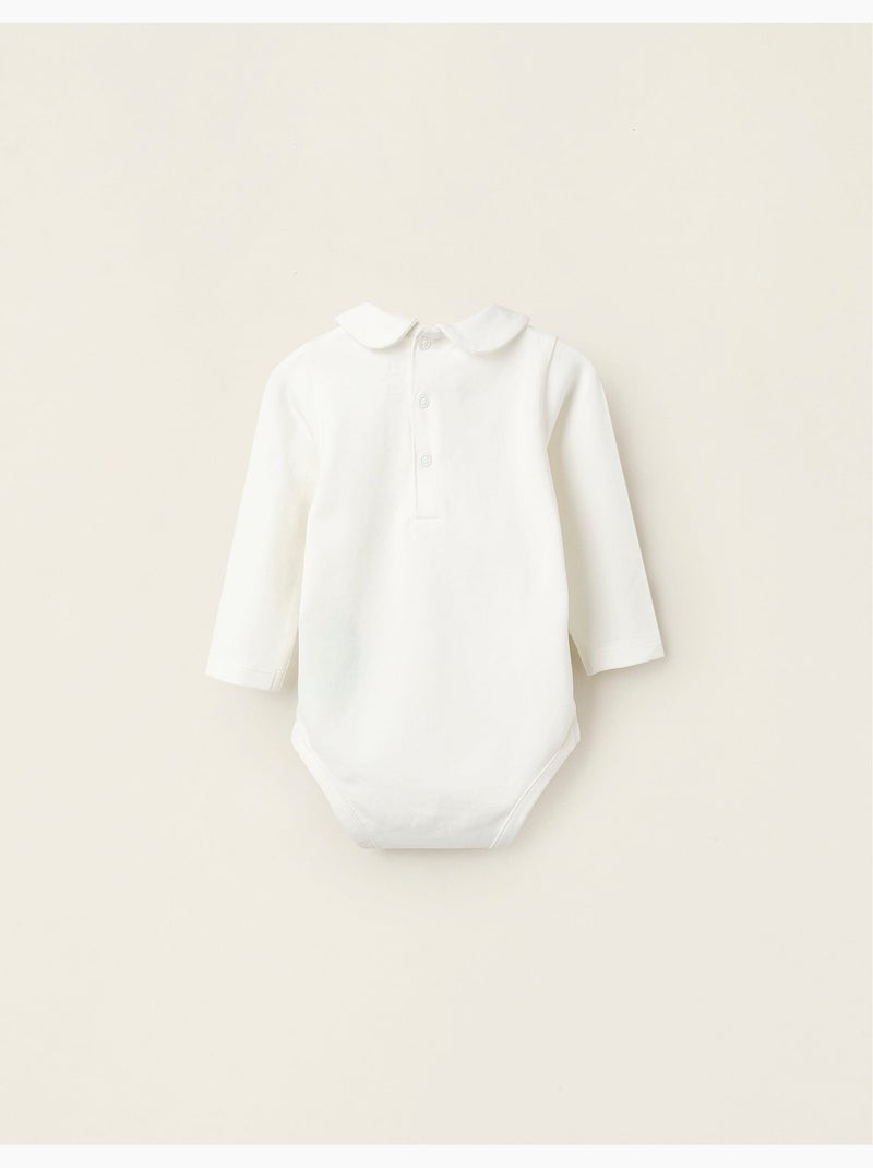 Confezione da 2 body con colletto peter pan Bianco - Kiabi