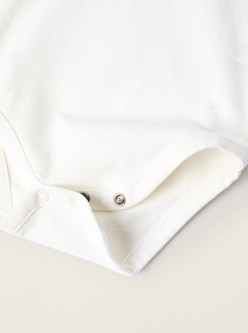 Confezione da 2 body con colletto peter pan - Kiabi