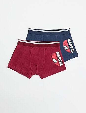 Confezione da 2 boxer "Marvel" "Spider-man