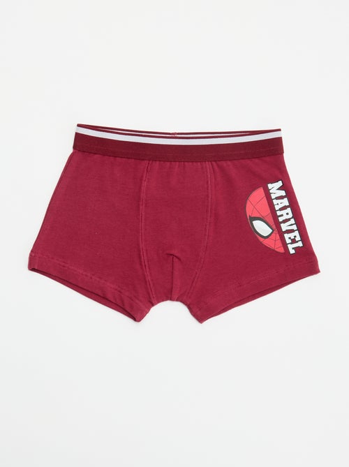 Confezione da 2 boxer "Marvel" "Spider-man" - Kiabi