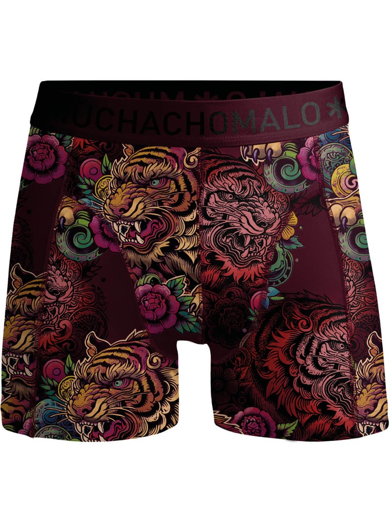 Confezione da 2 boxer Muchachomalo Blu Rosso - Kiabi