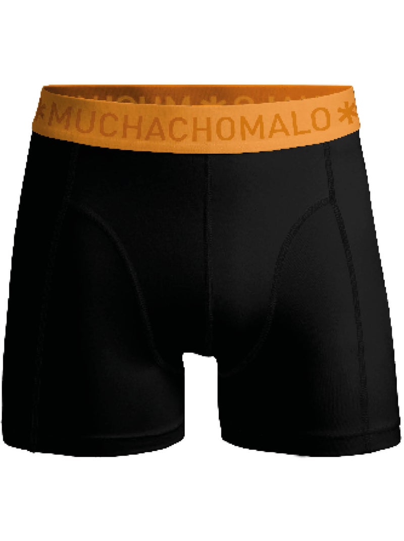 Confezione da 2 boxer Muchachomalo Nero Arancione - Kiabi