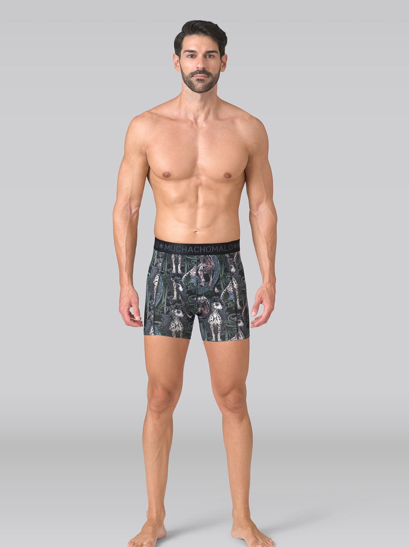 Confezione da 2 boxer Muchachomalo Nero Nero - Kiabi