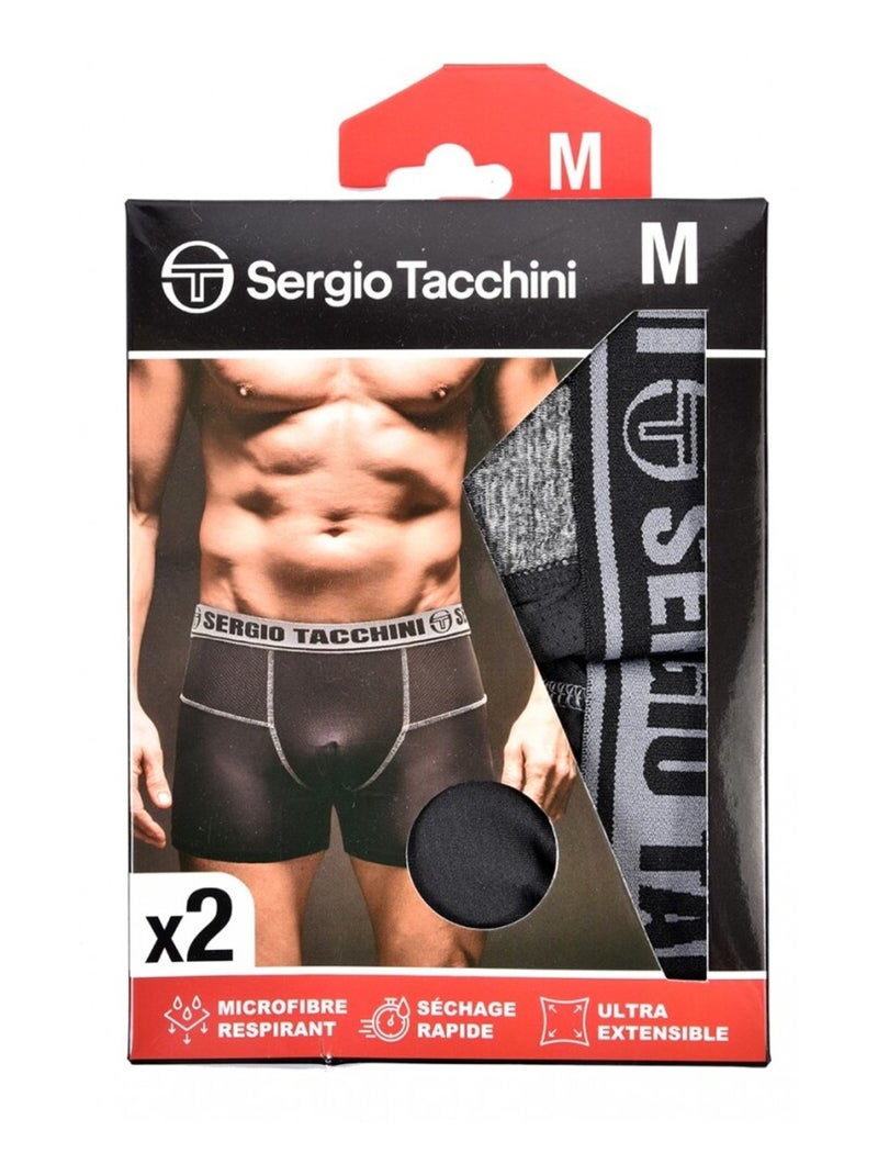Confezione da 2 Boxer SERGIO TACCHINI Multicolore - Kiabi