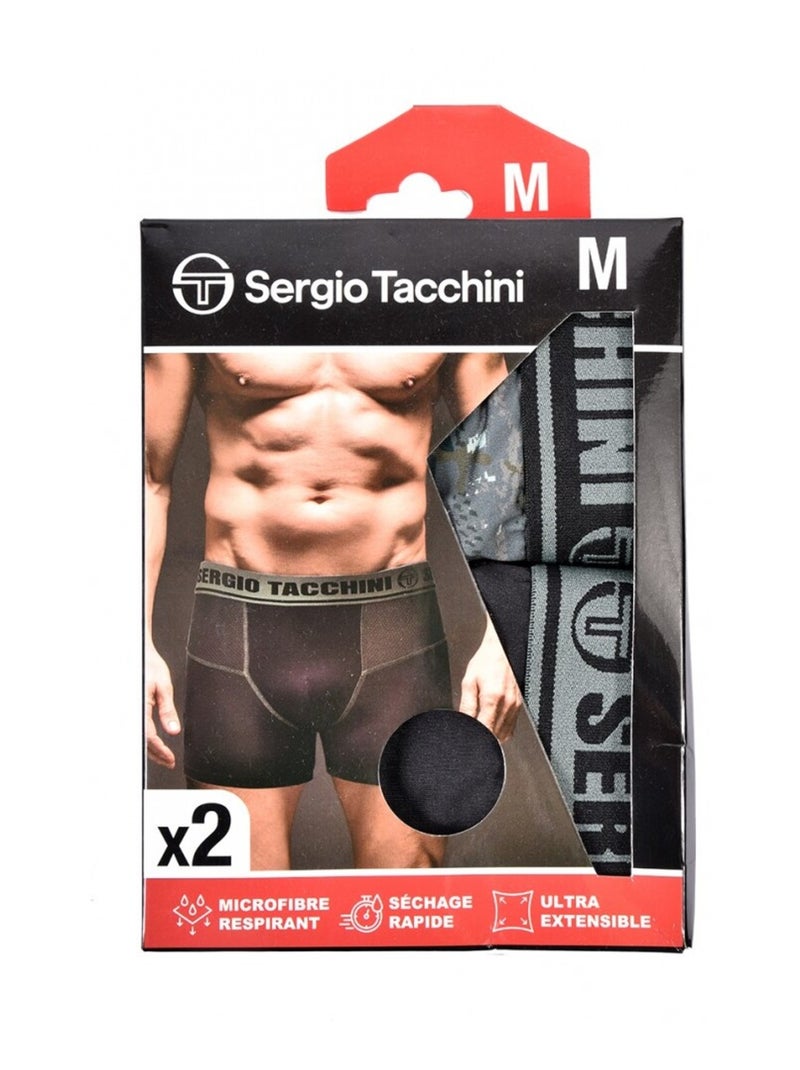 Confezione da 2 Boxer SERGIO TACCHINI Multicolore - Kiabi