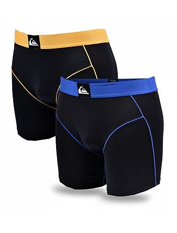 Confezione da 2 Boxer Uomo QUIKSILVER Microfibra Sport