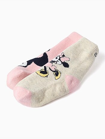Confezione da 2 calzini antiscivolo con stampe di Minnie