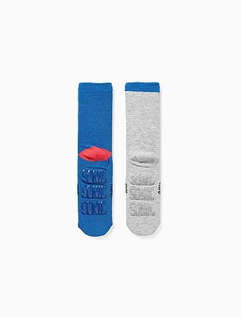 Confezione da 2 calzini antiscivolo con stampe di Sonic