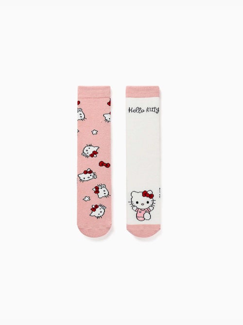 Confezione da 2 calzini antiscivolo Hello Kitty - Kiabi Confezione da 2 calzini antiscivolo Hello Kitty - Kiabi