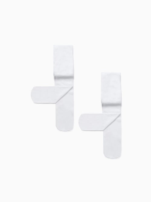 Confezione da 2 collant in microfibra 40den - Kiabi