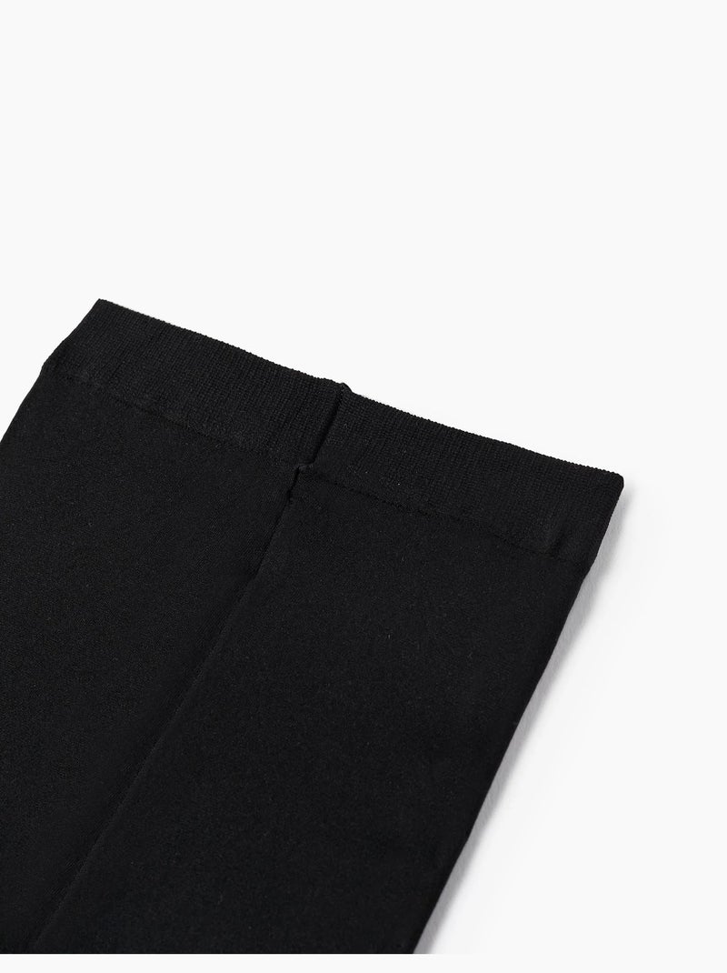 Confezione da 2 collant in microfibra 40den Nero Nero - Kiabi