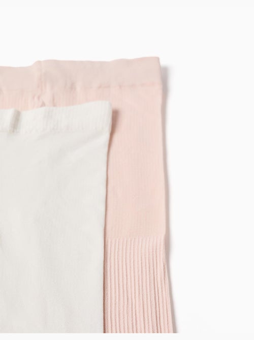 Confezione da 2 collant in microfibra - Kiabi