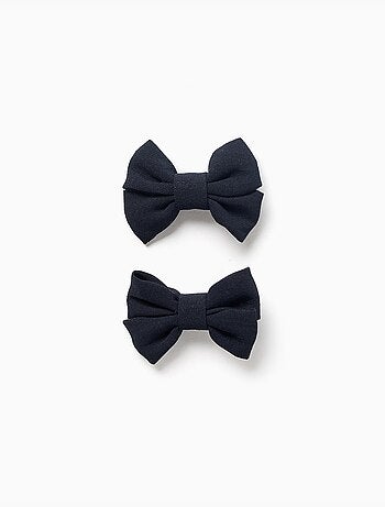 Confezione da 2 fermagli per capelli con piccoli fiocchi