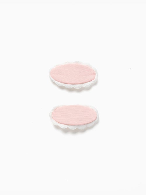 Confezione da 2 fermagli per capelli ovali - Kiabi Confezione da 2 fermagli per capelli ovali - Kiabi