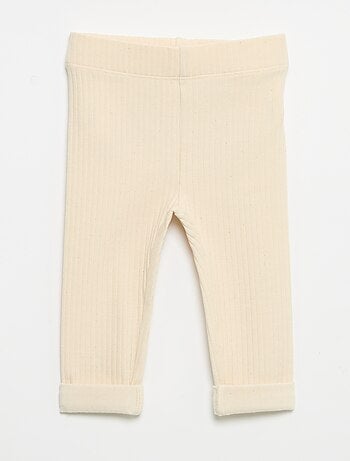 Confezione da 2 leggings a costine