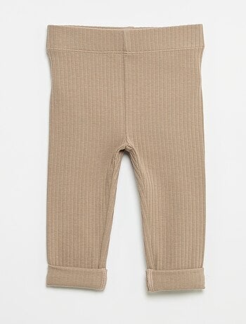 Confezione da 2 leggings a costine
