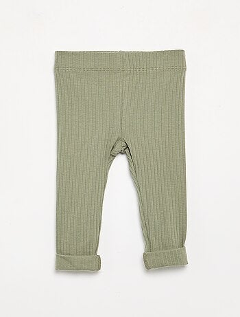 Confezione da 2 leggings a costine