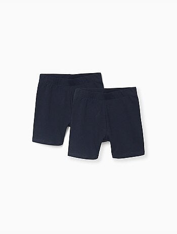 Confezione da 2 leggings corti lisci