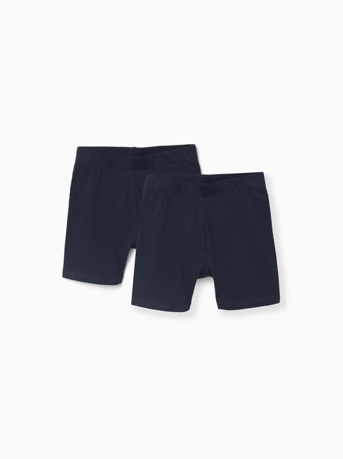 Confezione da 2 leggings corti lisci - Kiabi