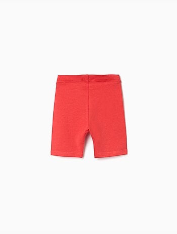 Confezione da 2 leggings corti lisci e stampati