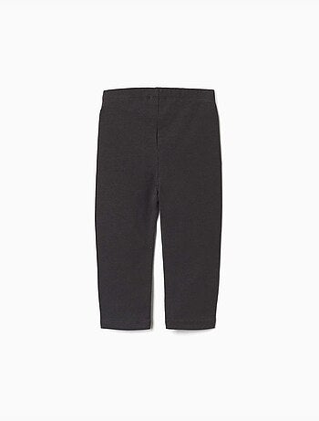 Confezione da 2 leggings lisci e stampati