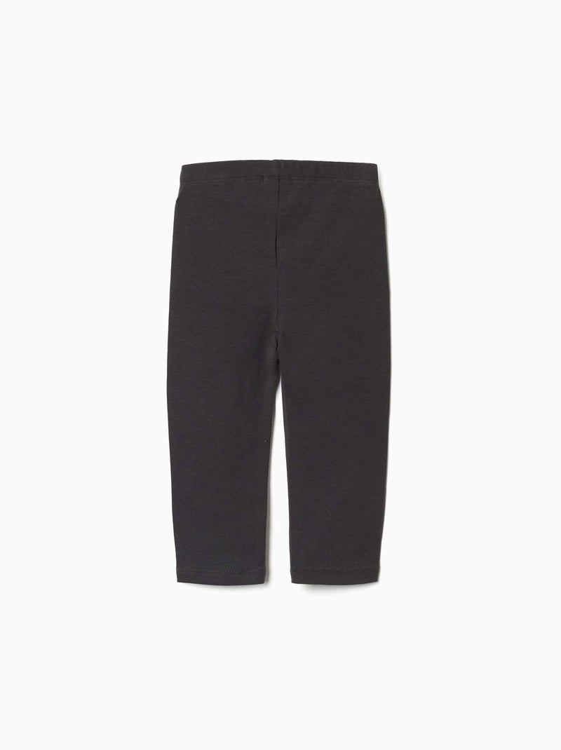 Confezione da 2 leggings lisci e stampati Rosa - Kiabi