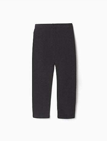 Confezione da 2 leggings lisci e stampati
