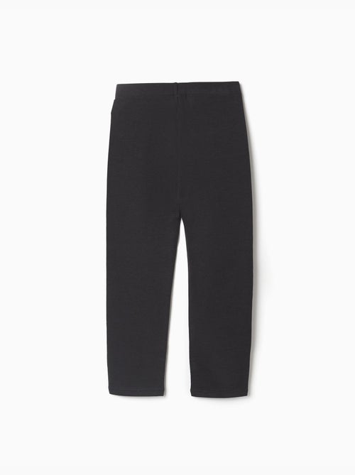 Confezione da 2 leggings lisci e stampati - Kiabi Confezione da 2 leggings lisci e stampati - Kiabi