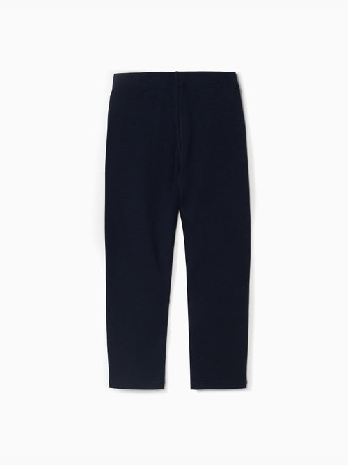 Confezione da 2 leggings lisci e stampati - Kiabi Confezione da 2 leggings lisci e stampati - Kiabi