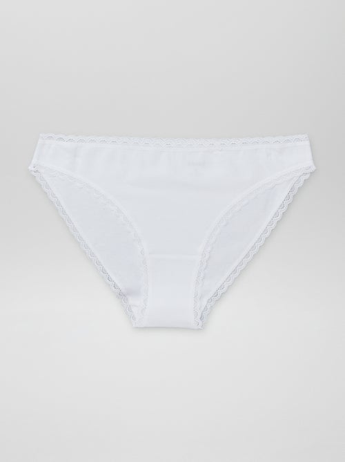 Confezione da 2 mutandine in cotone - Kiabi