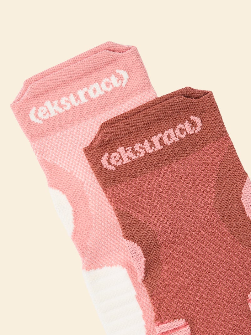 Confezione da 2 paia di calze compressive (ekstract) Marrone - Kiabi