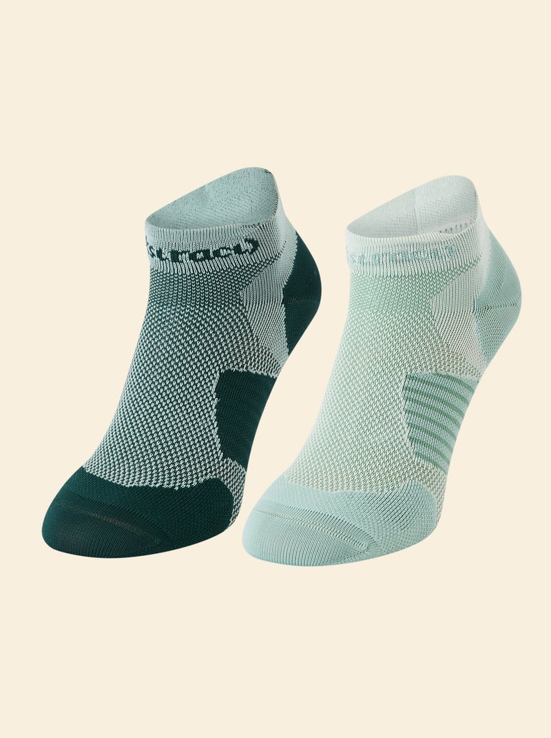 Confezione da 2 paia di calze compressive (ekstract) Verde - Kiabi
