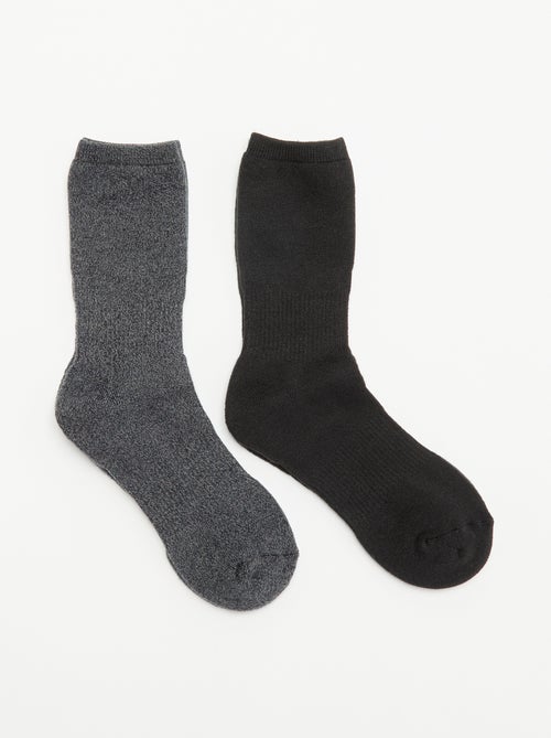 Confezione da 2 paia di calze termiche - Kiabi