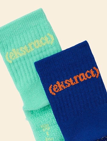 Ekstract - Confezione da 2 paia di calzini antiscivolo