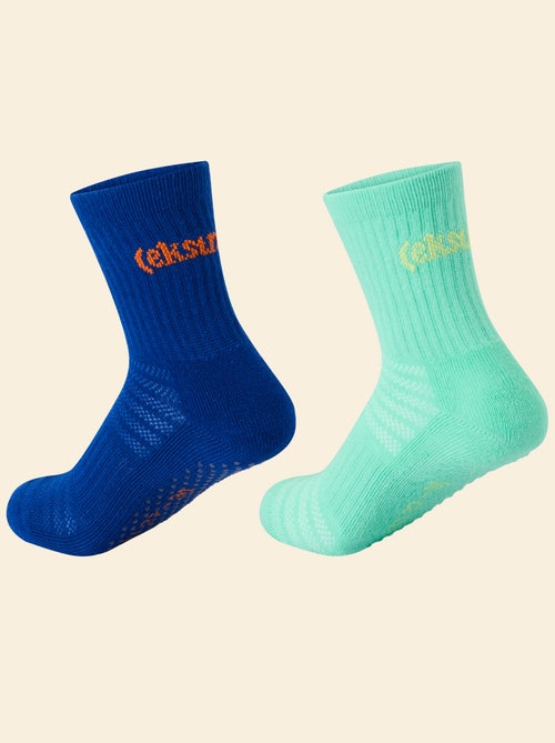 Confezione da 2 paia di calzini antiscivolo - (ekstract) - Kiabi