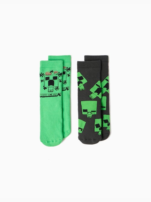 Confezione da 2 paia di calzini 'minecraft', mo fashion - Kiabi