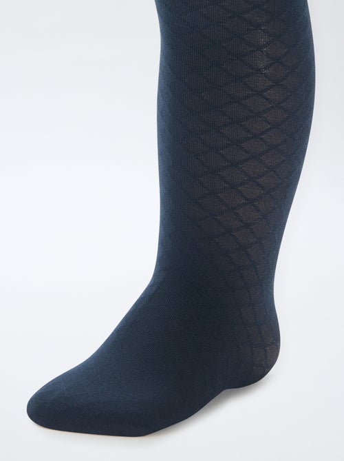 Confezione da 2 paia di collant leggeri fantasia - Kiabi