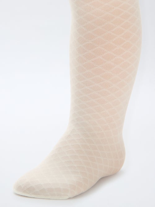 Confezione da 2 paia di collant leggeri fantasia - Kiabi