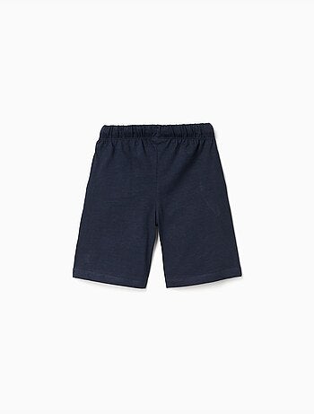 Confezione da 2 pantaloncini in cotone con coulisse