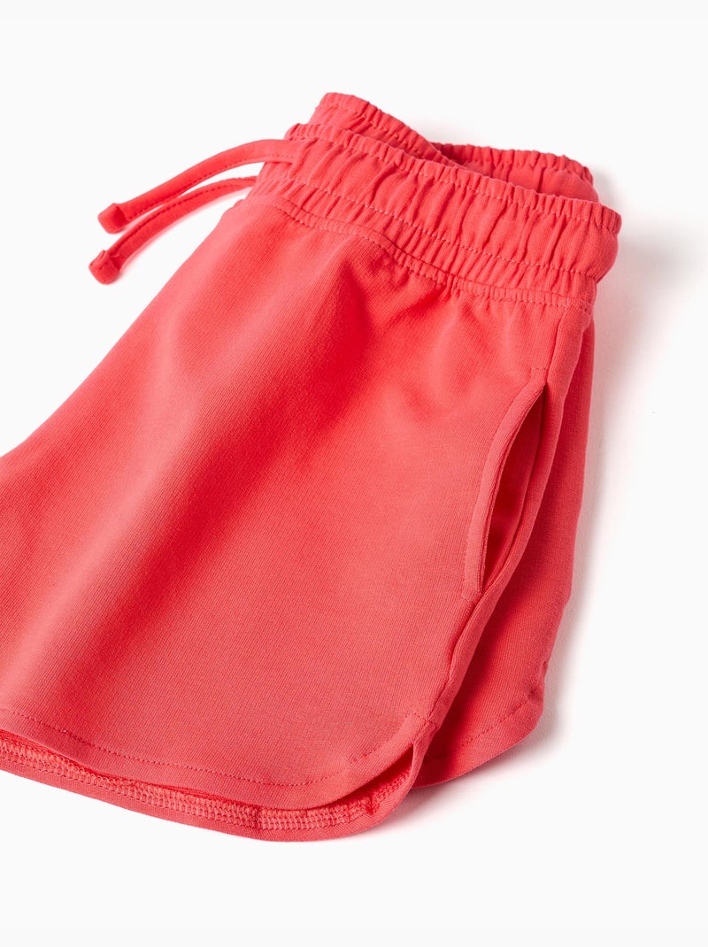 Confezione da 2 pantaloncini in cotone con coulisse Rosa - Kiabi