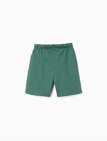 Confezione da 2 pantaloncini in cotone con coulisse