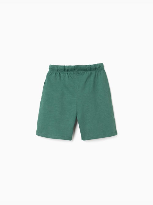 Confezione da 2 pantaloncini in cotone con coulisse - Kiabi