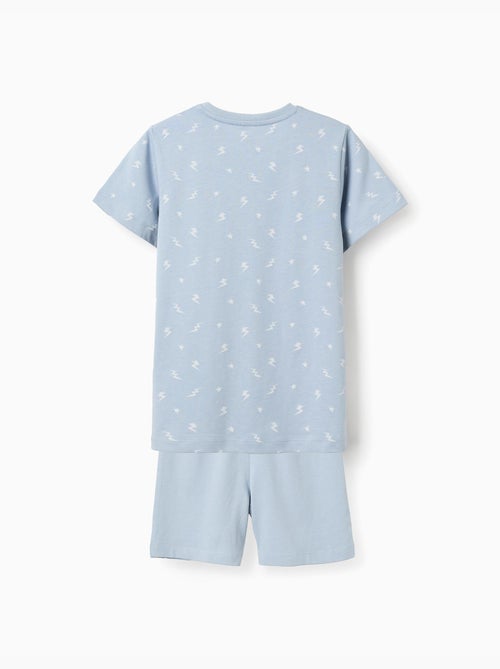 Confezione da 2 pigiami corti/lunghi in cotone con stampe - Kiabi